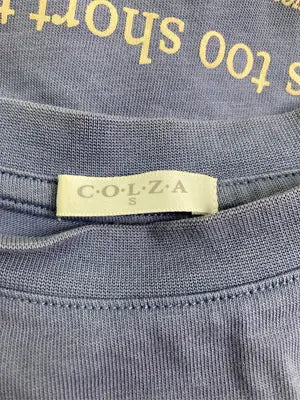 C・O・L・Z・A/コルザ/Tシャツ/カットソー/トップス/ブルー/S
