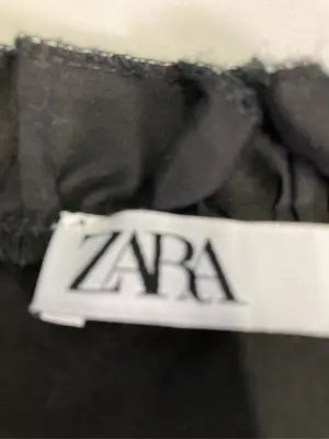 ZARA/ザラ/シャツ/ブラウス/トップス/ブラック/USA L