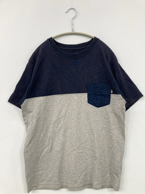 THE NORTH FACE/ザノースフェイス/Tシャツ/カットソー/トップス/ネイビー/M