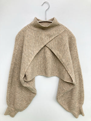 Chico/チコ/ニット/セーター/トップス/ベージュ/F