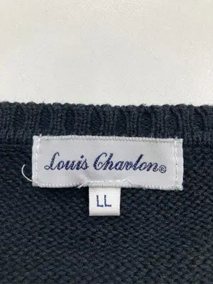 LOUIS CHAVLON/ニット/セーター/トップス/ネイビー/LL
