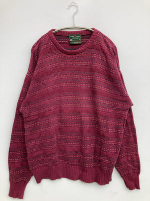 Lord Jeff/ロードジェフ/ニット/セーター/トップス/ピンク/L