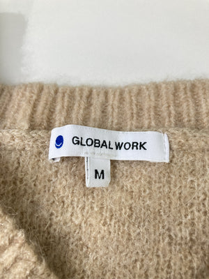 GLOBAL WORK/グローバルワーク/ニット/セーター/トップス/ブラウン/M