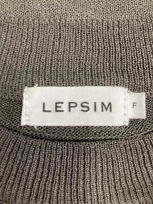 LEPSIM/レプシィム/ニット/セーター/トップス/ブラック/F