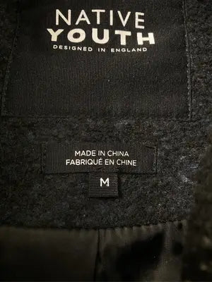 NATIVE YOUTH/ブルゾン/ジャケット/アウター/ブラック/M