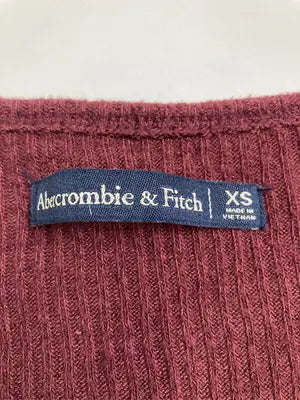 Abercrombie & Fitch/アバクロンビーアンドフィッチ/Tシャツ/カットソー/トップス/レッド/XS