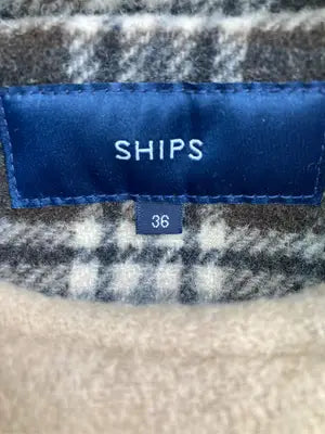 SHIPS/シップス/ダッフルコート/ジャケット/アウター/ベージュ/36