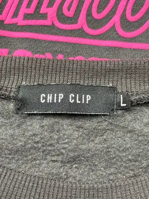Chip Clip/チップクリップ/スウェット/トップス/グレー/L