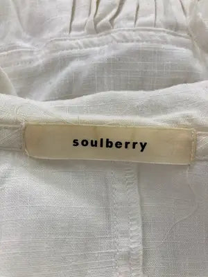 SOUL BERRY/ソウルベリー/シャツ/ブラウス/トップス/ホワイト/LL
