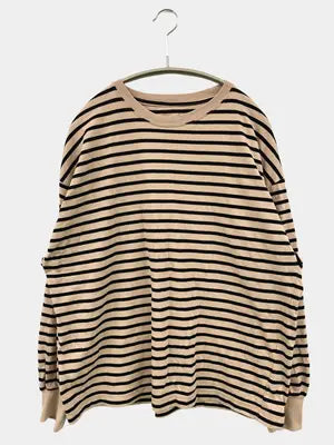 Tシャツ/カットソー/トップス/ベージュ/M