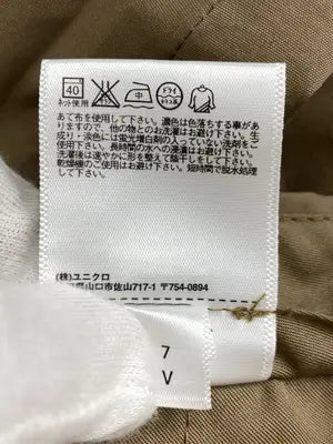 UNIQLO/ユニクロ/スラックス/パンツ/ベージュ/ウエスト 79cm