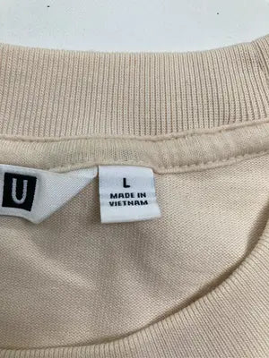 UNIQLO/ユニクロ/Tシャツ/カットソー/トップス/アイボリー/L
