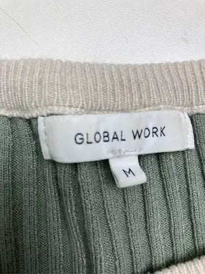 GLOBAL WORK/グローバルワーク/ニット/セーター/トップス/グリーン/M