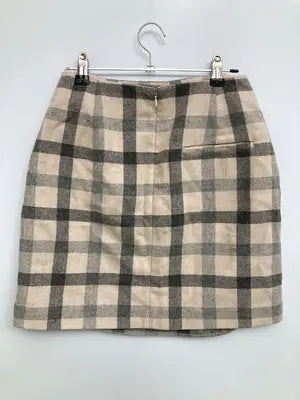 UNIQLO/ユニクロ/ショート/ミニスカート/スカート/ベージュ/ウエスト61cm ヒップ88cm