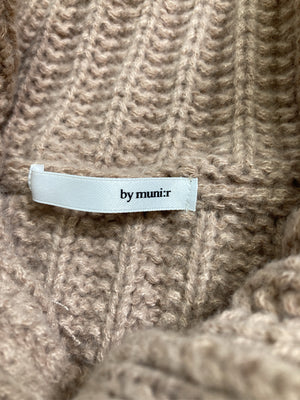 by muni:r/バイムニール/ニット/セーター/トップス/ブラウン/F