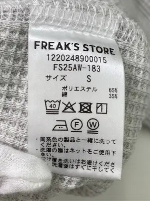 FREAK'S STORE/フリークスストア/Tシャツ/カットソー/トップス/グレー/S
