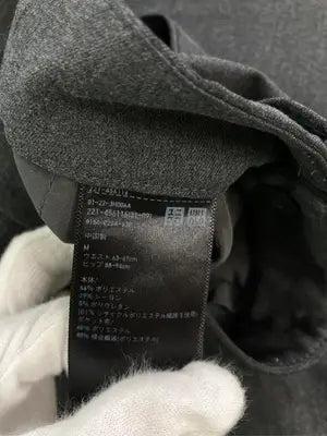 UNIQLO/ユニクロ/スラックス/パンツ/グレー/M