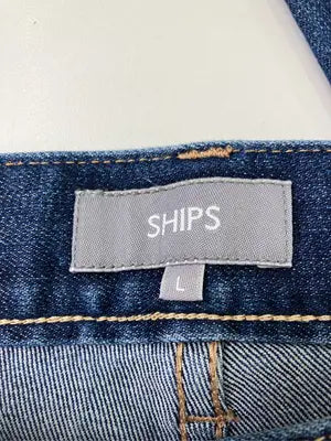 SHIPS/シップス/デニムパンツ/パンツ/ブルー/L