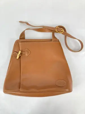LONGCHAMP/ショルダーバッグ/バッグ/ブラウン