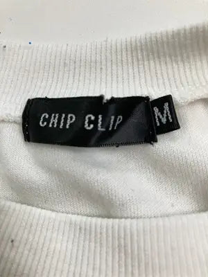 Chip Clip/チップクリップ/Tシャツ/カットソー/トップス/ホワイト/M