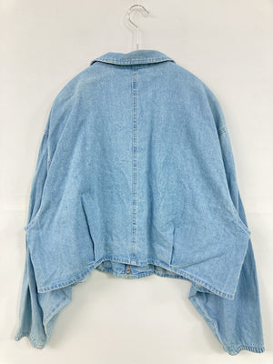 LAKOLE/ラコレ/シャツ/ブラウス/トップス/スカイブルー/M