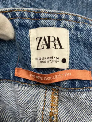 ZARA/ザラ/ジャンパースカート/ワンピース/ドレス/ブルー/XS