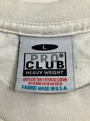 PRO CLUB/Tシャツ/カットソー/トップス/アイボリー/L