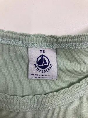 PETIT BATEAU/プチバトー/Tシャツ/カットソー/トップス/グレー/XS