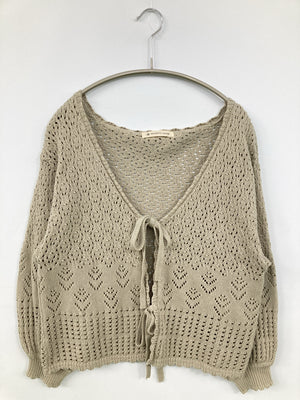 MAJESTIC LEGON/マジェスティックレゴン/カーディガン/ボレロ/トップス/ベージュ/M