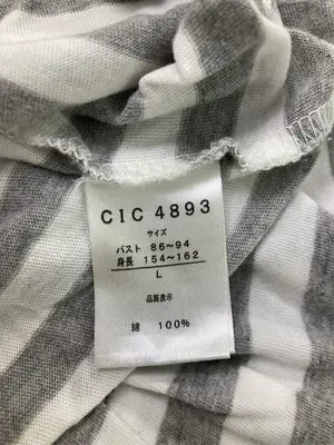 Tシャツ/カットソー/トップス/ホワイト/L   バスト86～94   身長154～162