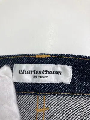 charles chaton/シャルルシャトン/デニムスカート/スカート/ネイビー/34