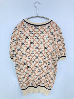 Tシャツ/カットソー/トップス/ベージュ
