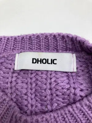 DHOLIC/ディーホリック/ニット/セーター/トップス/パープル