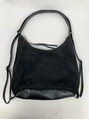 FASHION&BAGS LEATHER/バックパック/リュック/バッグ/ブラック