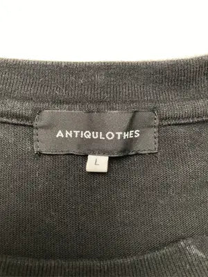 ANTIQULOTHES/アンティクローズ/Tシャツ/カットソー/トップス/ブラック/L