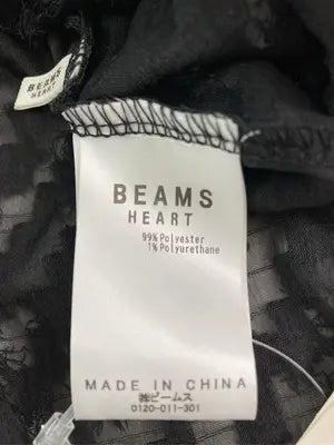 BEAMS HEART/ビームスハート/キャミソール/トップス/ブラック