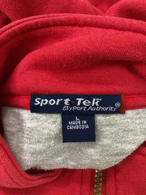 Sport tek/スポーツテック/スウェット/トップス/レッド/L