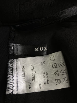 MUMU&Co/ムムアンドコー/その他パンツ/パンツ/ブラック/M