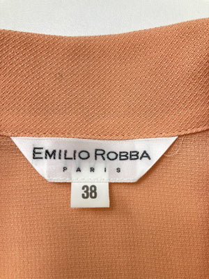 EMILIO/エミリオ/シャツ/ブラウス/トップス/オレンジ/38