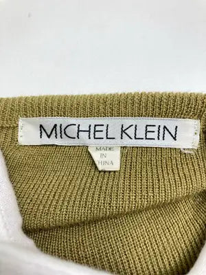 MICHEL KLEIN/ミッシェルクラン/ニット/セーター/トップス/ベージュ/9T