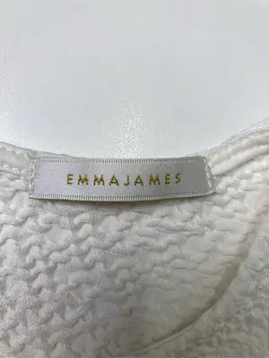 EMM A JAMES/Tシャツ/カットソー/トップス/アイボリー/L