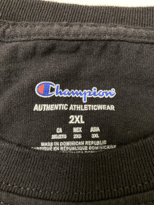 Champion/チャンピオン/Tシャツ/カットソー/トップス/ブラック/2XL