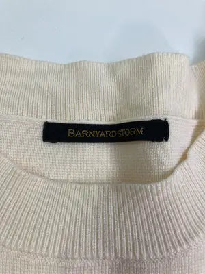 BARNYARDSTORM/バンヤードストーム/Tシャツ/カットソー/トップス/アイボリー/1