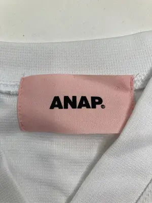 ANAP/アナップ/Tシャツ/カットソー/トップス/ホワイト/FREE