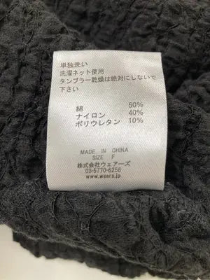 w closet/ダブルクローゼット/シャツ/ブラウス/トップス/ブラック/F