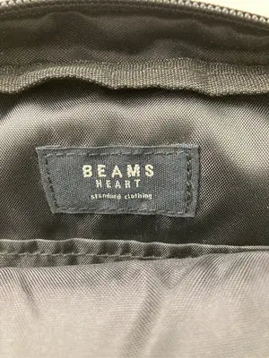 BEAMS HEART/ビームスハート/ショルダーバッグ/バッグ/ブラック