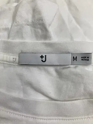 +J/プラスジェイ/Tシャツ/カットソー/トップス/ホワイト/M