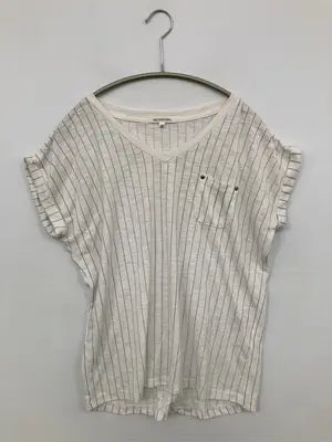 AQUAHISTORY/Tシャツ/カットソー/トップス/ホワイト/M