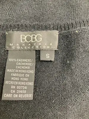 BCBGMAXAZRIA/ニット/セーター/トップス/ブラック/S