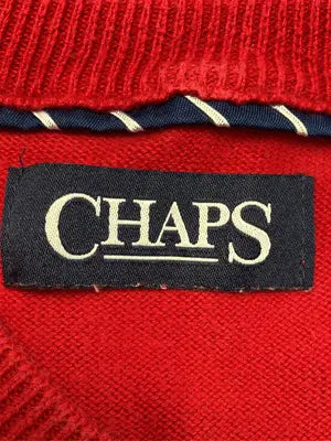 CHAPS/チャップス/ベスト/トップス/レッド/M